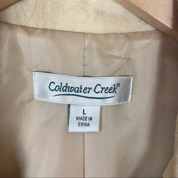 VINTAGE COLDWATER CREEK Ethnic Paisley Print Zip-Up Jacket Large Batik - Picture 11 of 14